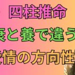 [四柱推命]衰と養で違う愛情の方向性#83