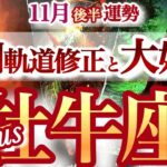 牡牛座 11月後半運勢【凄すぎ展開！生まれ変わり級の大転換】人生の軸を再構築！　おうし座　　2025年11月タロットリーディング　Taurus　November
