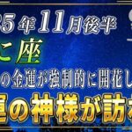 【かに座♋️】3秒以内に再生してください。蟹座のあなたの金運が11月後半、強制的に開花します。【12星座占い】
