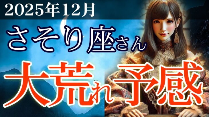 【蠍座】✨2025年12月 さそり座の運勢🔮