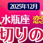 【恋愛運】水瓶座：2025年12月みずがめ座の恋愛運は「裏切りの牙」