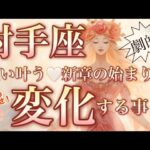 射手座🌎人生が一気に加速する驚きの奇跡‼️大好転😳【個人鑑定級】先読み深掘りリーディング#アファメーション#潜在意識#射手座