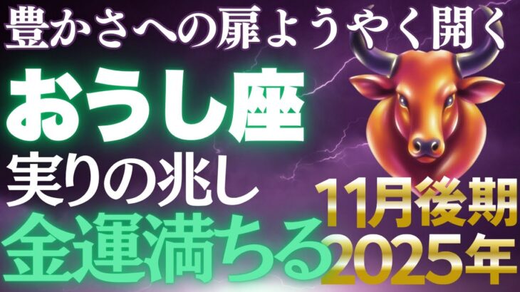 【牡牛座♉金運】7年間の努力が報われる時✨困難を乗り越えたあなたの金運がついに開花【12星座】