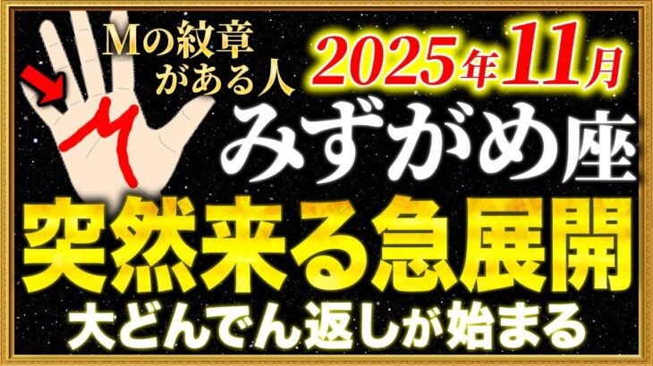 【水瓶座】嘘みたいですが突然、願いが叶います【12星座占い】