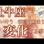 牡牛座🌎人生加速するガチの神運気‼️大好転のサインです😳【個人鑑定級】先読み深掘りリーディング#アファメーション#潜在意識#牡牛座