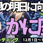 【蟹座】♋️2025年12月1日の週♋️理想の明日に向かう。行動する私になって、ますます魅力的に。かに座。タロットリーディング