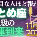 【乙女座♍金運】11月22日から全てが変わる✨5年間の試練が終わります【12星座】