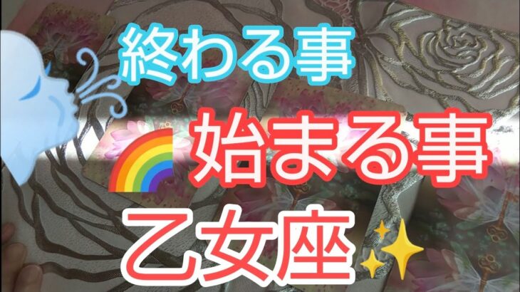 【乙女座♍️】終わる事🚩始まる事🌈運を耕す‼️嵐は去ったよ❗️さあ☀️人生は晴天✨#乙女座#おとめ座#スピリチュアル #カードリーディング #占い #オラクルカード #星座占い#開運#人生相談