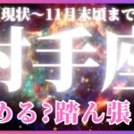 【射手座♐️現在〜11月末】戦い続けるためのヒント🔑✨宇宙からいっぱい届いています！🪐（タロットカードリーディング）