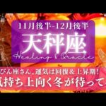 【天秤座】11月後半-12月後半／新しい世界がご招待！安心感と共にするりと前進！✨🕊🌕【タロット】【運勢】【占い】【てんびん座】
