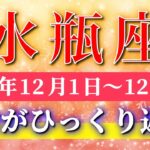 水瓶座 【 みずがめ座 ♒ 】 毎週タロット ( 2025年12月 1日の週) 水瓶座の軌道修正で人生一変！奇跡、今始まる✨🔑 Aquarius タロット占い タロットリーディング