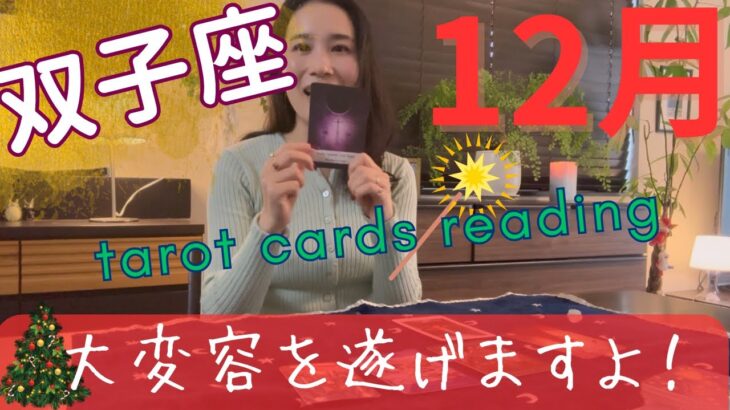 【双子座】12月🎄涙涙の大浄化月間！古いご縁にさようなら👋双子座さん、幸せになるよ。
