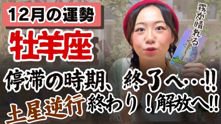 次の世界が見えてくる。信じて進み出す！【牡羊座12月の運勢】