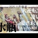 【11月後半💚】水瓶座さんの運勢♒️大逆転!!凄い愛され力♡くるっと反転しそう🥰