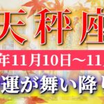 天秤座 【 てんびん座 ♎ 】 毎週タロット (2025年11月10日の週) 幸運の波が止まらない！✨🔑 Libra タロット占い タロットリーディング