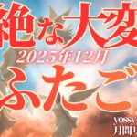 12月の運勢💐ふたご座　過去一の神シンクロ…‼️もう大丈夫✨悩みや不安が晴れていく❗️年末は手放しと自分への許可がテーマ(お金・仕事・人間関係)