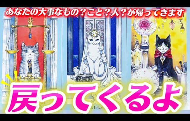 【今すぐ見て】大事なものが帰ってくるよ💗たまたまこの動画を見つけたあなたへの💌個人鑑定級✨タロット占い