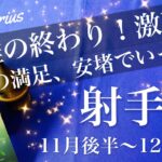 いて座♐️2025年11月後半〜12月前半🌝 遂に花開く！トンネルの先の光がどんどん大きく、誕生？この上ない満足感と安堵のとき