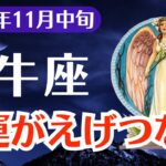 【牡牛座】2025年11月中旬、おうし座、我慢の人生が終わり“強運がえげつなく”味方し始める瞬間へ