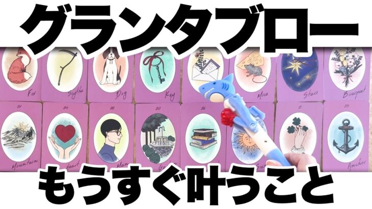 もうすぐ叶うことをグランタブローで深掘り❣️【タロット占い】あなたの願いは叶うのかしっかり鑑定していきます【ルノルマン・オラクル・カードリーディング】
