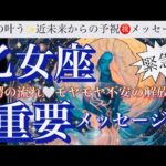 乙女座🌏大感動の祝福✨神回です‼️流石・嬉しい奇跡の逆転🎆【個人鑑定級】先読み深掘りリーディング#アファメーション#潜在意識#乙女座
