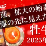 【おうし座】2025年12月♉️ やっと時間が来た感じ！呼ばれてる、終わりと始まり、未来がはっきりと形になり出す