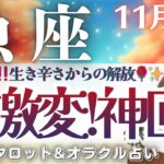 【魚座】鳥肌級😭‼️『魂の変容』進行中🦋✨生き辛さからの解放🌹✨【仕事運/対人運/家庭運/恋愛運/全体運】11月後半 タロット占い