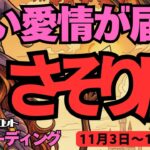 【蠍座】♏️2025年11月3日の週♏️深い愛情が届く。そして自分を許していく。新しい世界へ到達する時。さそり座。タロットリーディング