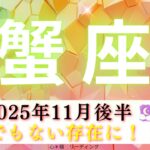 【かに座11月後半】ノープロブレム‼️とんでもない存在に🌏✨壮大すぎるイメージを感じた🗺️