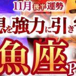 魚座 11月後半運勢【特大朗報！守りから攻めへ大転換チャンス】理想の自分へ進む　うお座　2025年１１月運勢　タロットリーディング　Pisces　November