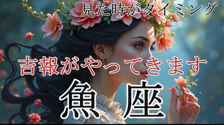 【うお座♓】思い込みからの解放🌈あなたらしさを取り戻す✨＃占い＃タロット占い＃開運＃幸運＃タロット＃メッセージ＃うお座＃魚座＃高次元＃吉報＃宇宙
