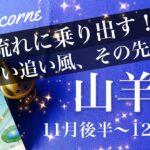 やぎ座♑️2025年11月後半〜12月前半🌝 やぎ座さん、流れ来た！遂に叶い始める！成就、ゴールの先、開いた扉の向こう側の風景