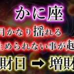 かに座《11月に揺れる》止まらない感情【散財日→増財日】蟹座のカレンダーを解説。