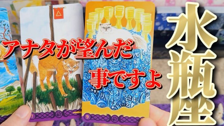 水瓶座さん見て！実際そうなる🎀様々なパターンでエンゲージが始まります💐💐【12月前半運勢】