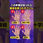 【手相占い】使命を持ったすごい人の手相4選 #手相 #占い