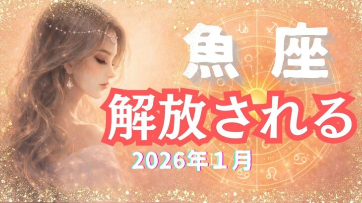 ♓魚座2026年1月タロット占い♓ #ノアタロット #魚座  #魚座占い #月占い