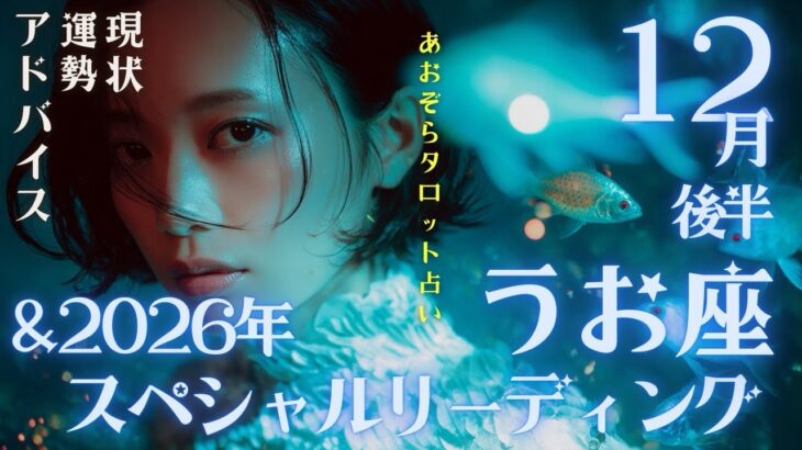 #魚座#タロット占い 【12月後半運勢】&#2026年スペシャルリーディング※タイムスタンプ有り