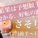 さそり座♏️2025年12月後半〜2026年1月前半🌝もう叶うみたい、思いが一気に晴れそう！気づいたら嬉しいサプライズ、運命はちゃんと見てる