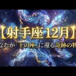 【射手座♐12月】14年の霧がついに晴れる。あなたが「王の座」に還る奇跡の物語　#いて座 #射手座 #12星座占い #2025年12月