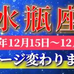 水瓶座 【 みずがめ座 ♒ 】 毎週タロット ( 2025年12月 15日の週) 奇跡、今始まる──整えて一気に前進 ✨🔑 Aquarius タロット占い タロットリーディング