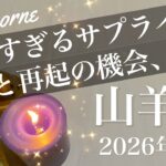 【やぎ座】2026年1月♑️ 思い残すところない満足感！大切な出会いがあるとき、解決する爽快感、大幅な打開策が見つかるとき