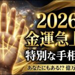 【手相占い】2026年に金運が急上昇しやすい人に現れる特別な手相10選 #手相 #占い