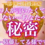 【🦋一部辛口取扱注意⚠️💞】『凄いこと言ってる…』あの人が言いたくても言えない秘密…葛藤してる様です…🦋