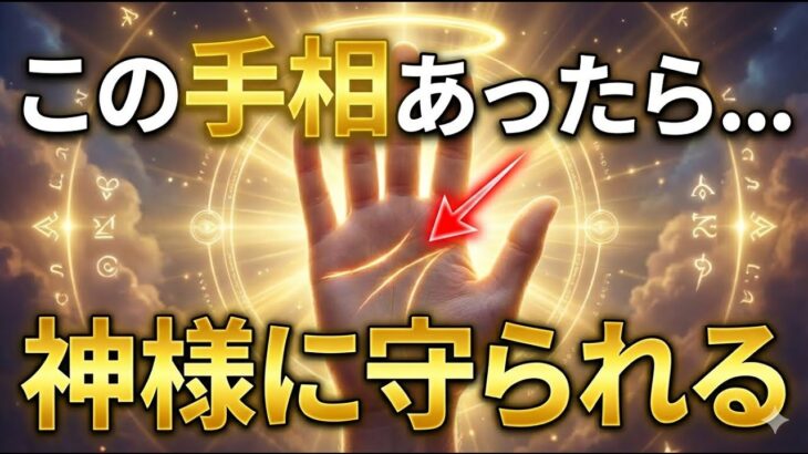 【手相占い】神様に守られている人の手相10選 #手相 #占い