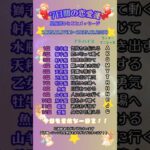 【星座別【恋愛運】メッセージ】2025.12.17～12.23の運勢カウントダウン！！ #占い #恋愛運 #shorts