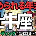 【牡牛座】♉️2025年12月22日の週♉️褒められる今年一年。そして新しい一年へ。でも休息もとって。おうし座。タロットリーディング