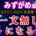 【水瓶座】⚠️12月この日にお金を使わないでください【12星座占い】
