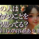 ⚠️辛口あり⚠️あの人はあなたのことをどう思ってる？占い💖恋愛・片思い・復縁・複雑恋愛・好きな人・疎遠・タロット・オラクルカード