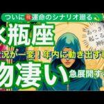 水瓶座🌎大勝利の神展開‼️強運の引き寄せ✨㊗️【個人鑑定級】先読み深掘りリーディング#アファメーション#潜在意識#みずがめ座