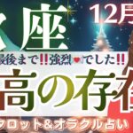 【蠍座】最初から最後まで凄いっ！！全体運で明かされる超重要テーマあり♥️【仕事運/対人運/家庭運/恋愛運/全体運】12月後半 タロット占い